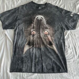 Black Bat Graphic Short Sleeve Tee